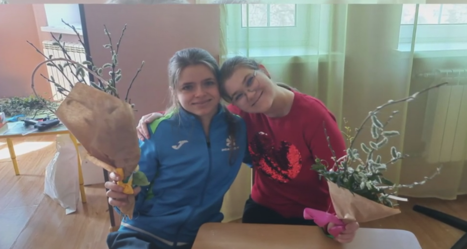 Майстер-клас з виготовлення вербових букетів для дітей з інвалідністю