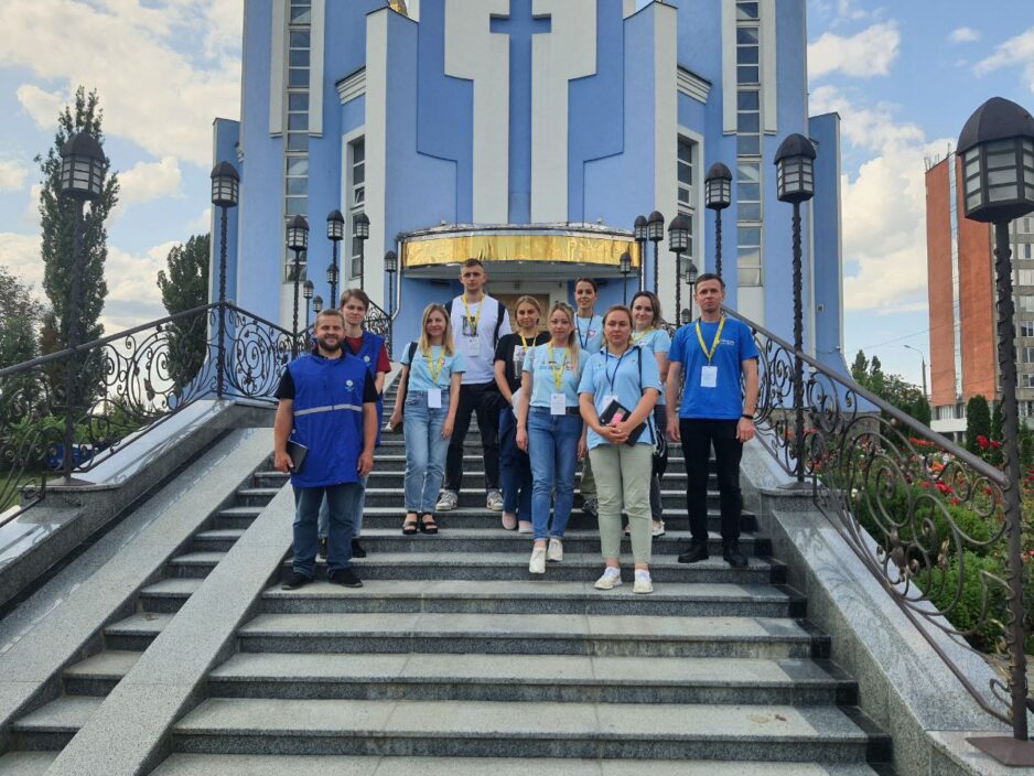 Видача харчових наборів у Парафії Покрови Пресвятої Богородиці УГКЦ БФ «Карітас Вінниця»