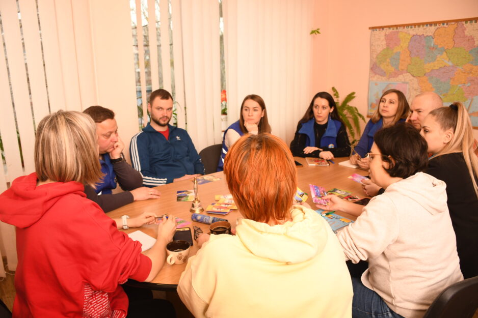 Групова психологічна сесія для працівників проєкту «Адвокація сталих соціальних послуг»