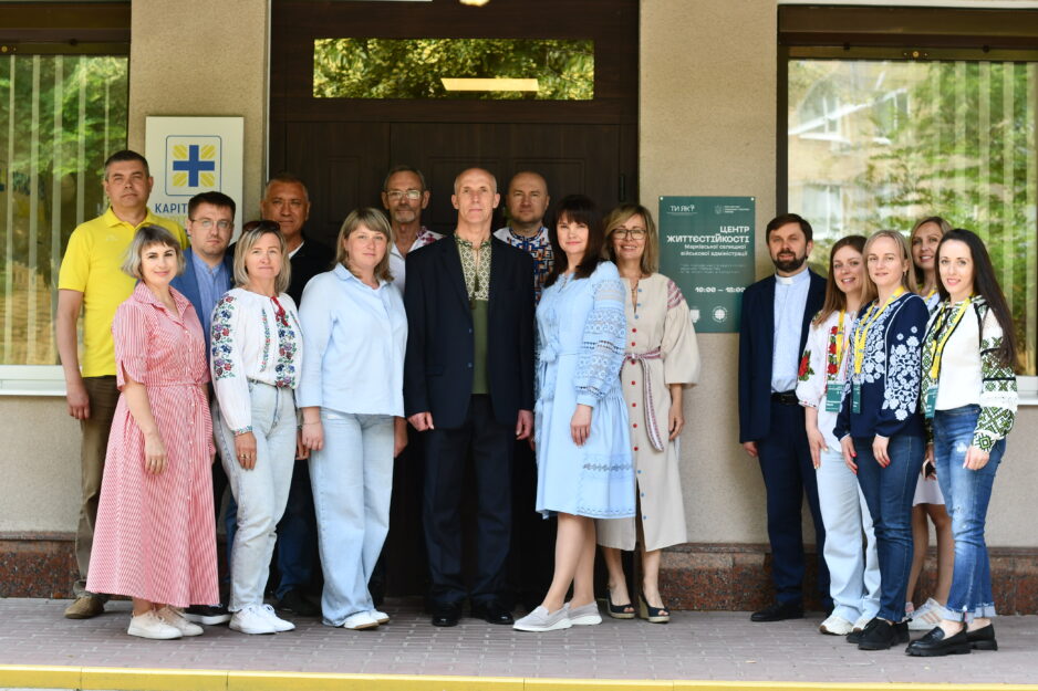 У Києві відкрили Центр життєстійкості для переселенців із Луганщини